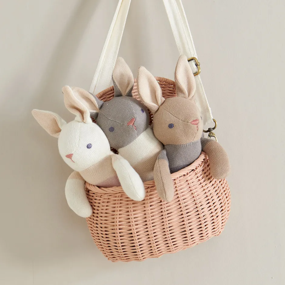 Cottontails Baby Soft Toy Bunnies|Bunnies For Babies*Baby Threads organic bunny toy