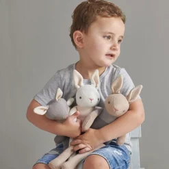 Cottontails Baby Soft Toy Bunnies|Bunnies For Babies*Baby Threads organic bunny toy