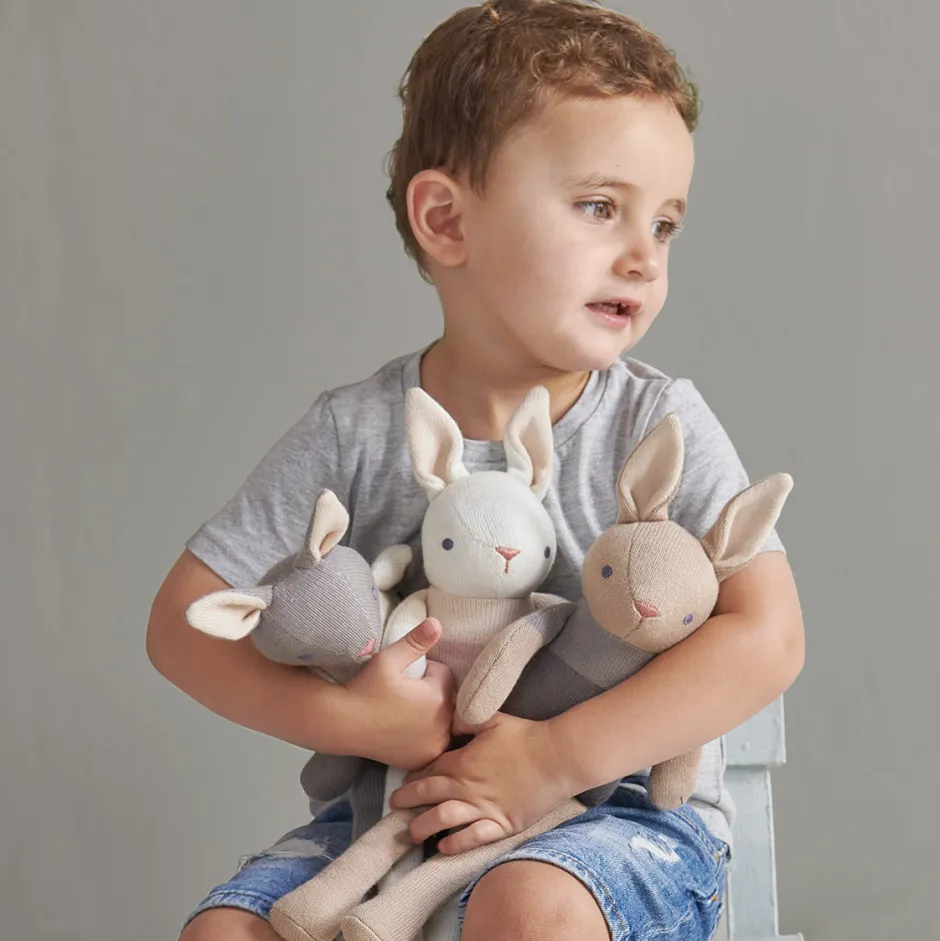 Cottontails Baby Soft Toy Bunnies|Bunnies For Babies*Baby Threads organic bunny toy