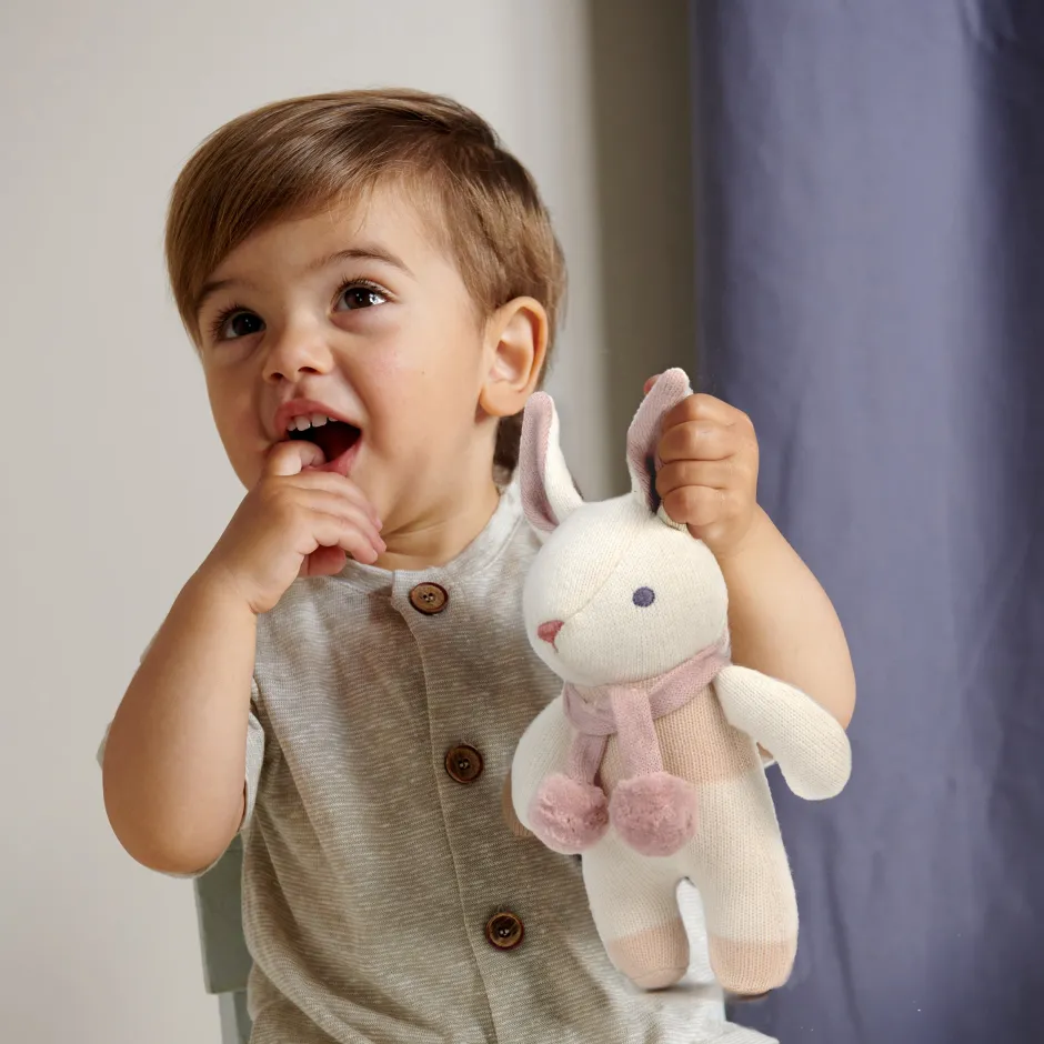 Cottontails Baby Bunnies For Babies|Comforters & Rattles*Baby Threads organic bunny rattle