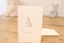 Cottontails Baby Cards|Bunny Cards & Stationery*Cottontails handmade card - New Baby