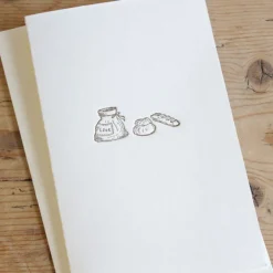 Cottontails Baby Cards|Little Kitchen*Cottontails handmade card - bread