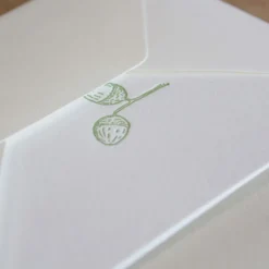 Cottontails Baby Cards*Cottontails handmade card - acorn
