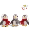 Cottontails Baby Handmade Felt*En Gry & Sif trio of baby penguins
