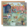 Cottontails Baby Cards*Greeting Card - Gardening Animals