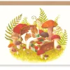 Cottontails Baby Cards*Greeting Card - Mice in Patchwork Bed