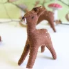 Cottontails Baby Handmade Felt*Handmade little felt fawn - standing