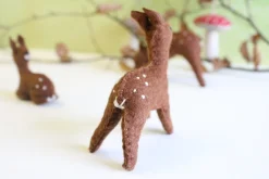 Cottontails Baby Handmade Felt*Handmade little felt fawn - standing