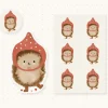 Cottontails Baby Stickers & Stationery|Craft & Stickers*Handmade Paper Stickers - Pixie Hedgehog