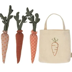 Cottontails Baby Little Kitchen*Maileg Cotton Carrots in a Shopping Bag