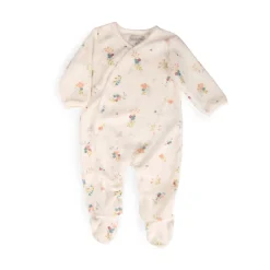 Cottontails Baby Clothing & Nursery*Moulin Roty Floral Baby Sleepsuit - 1 month