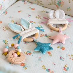 Cottontails Baby Clothing & Nursery*Moulin Roty Floral Fitted Cot Sheet 140 x 70cm