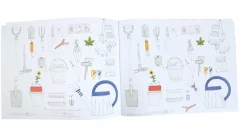 Cottontails Baby Craft & Stickers|Garden & Nature*Moulin Roty Garden Activity book