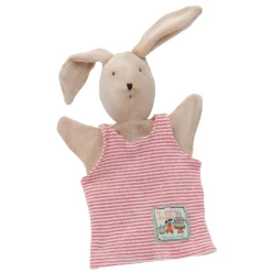 Cottontails Baby Bunnies For Babies|Puppets & Theatre*Moulin Roty hand puppet - Sylvain Rabbit
