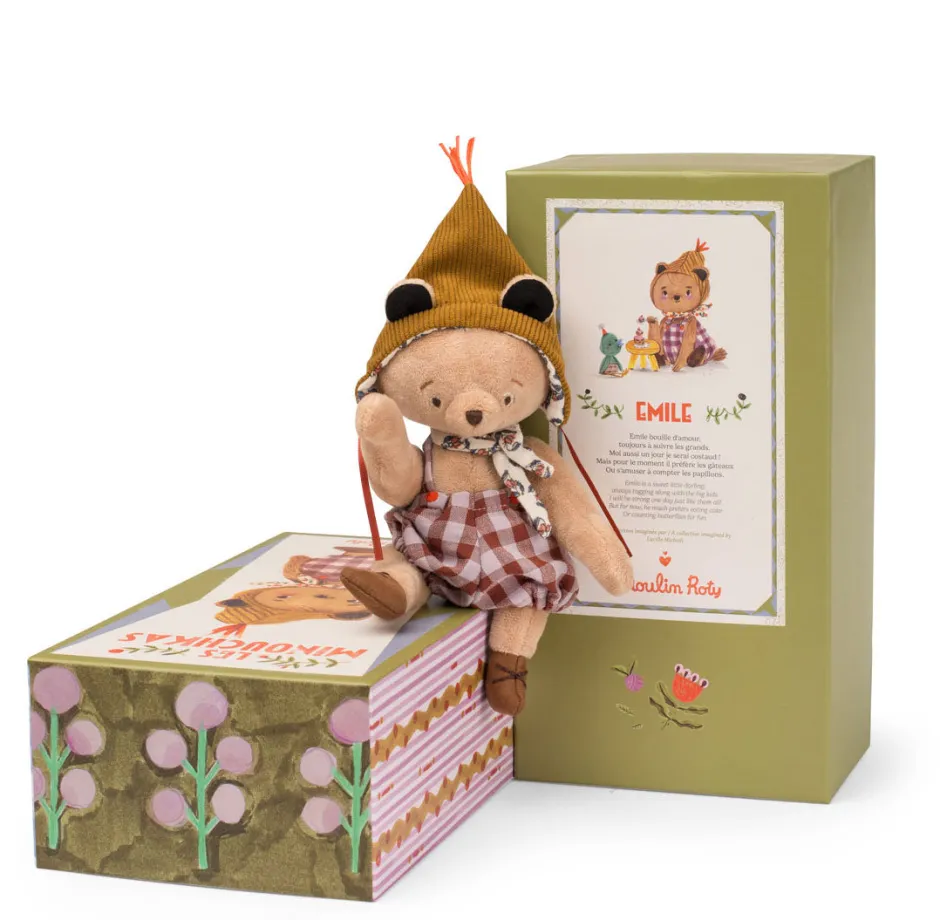 Cottontails Baby Baby Soft Toys|Soft Toys*Moulin Roty Les Minouchkas Emile the Bear Cub