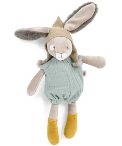 Cottontails Baby Soft Toy Bunnies|Bunnies For Babies*Moulin Roty Little Sage Bunny - 28cm