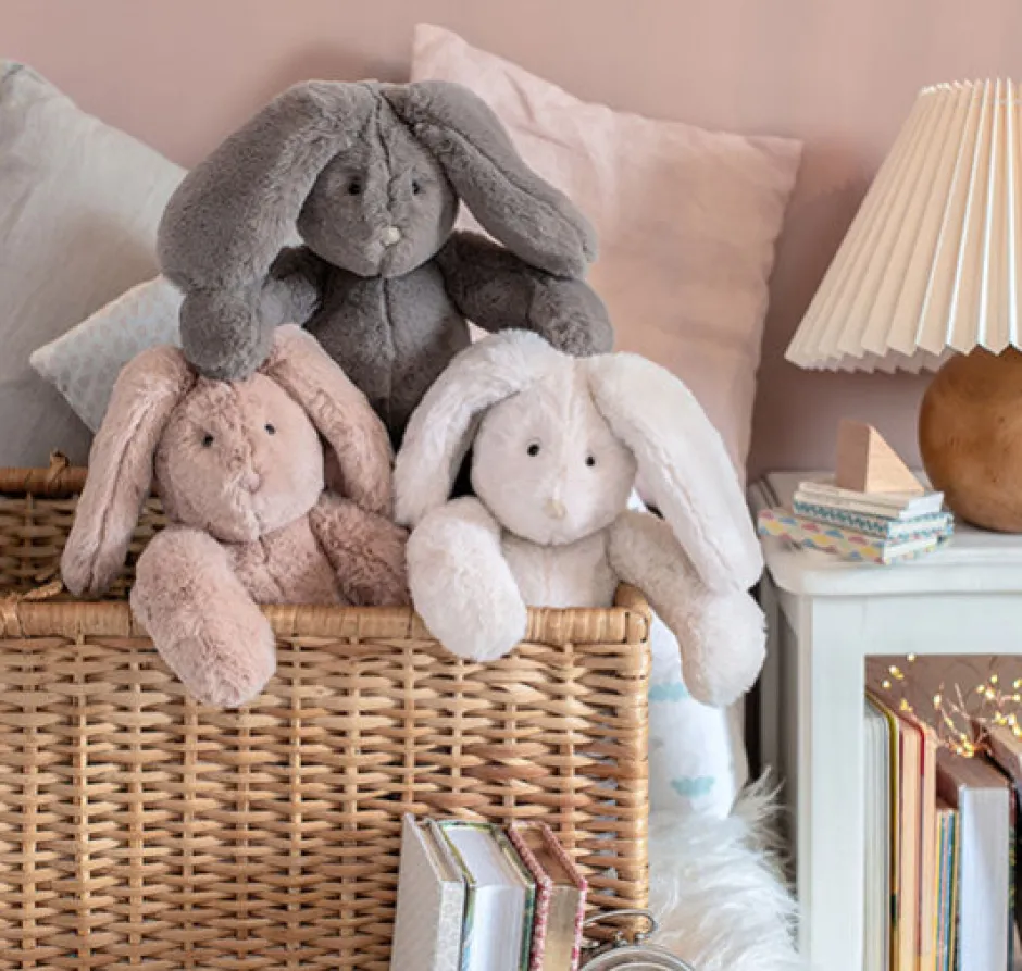Cottontails Baby Soft Toy Bunnies|Bunnies For Babies*Moulin Roty Louison Rabbit - Little Snow