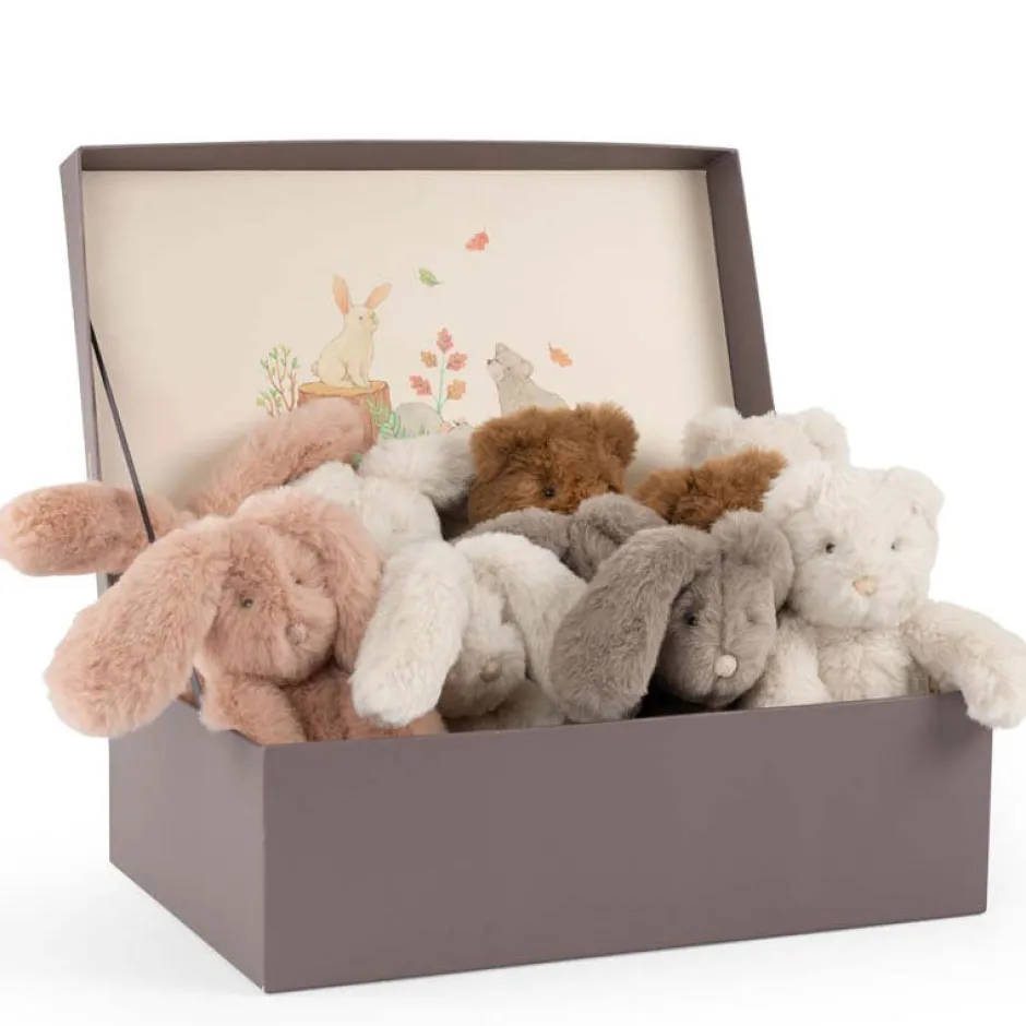 Cottontails Baby Soft Toy Bunnies|Bunnies For Babies*Moulin Roty Louison Rabbit - Little Snow