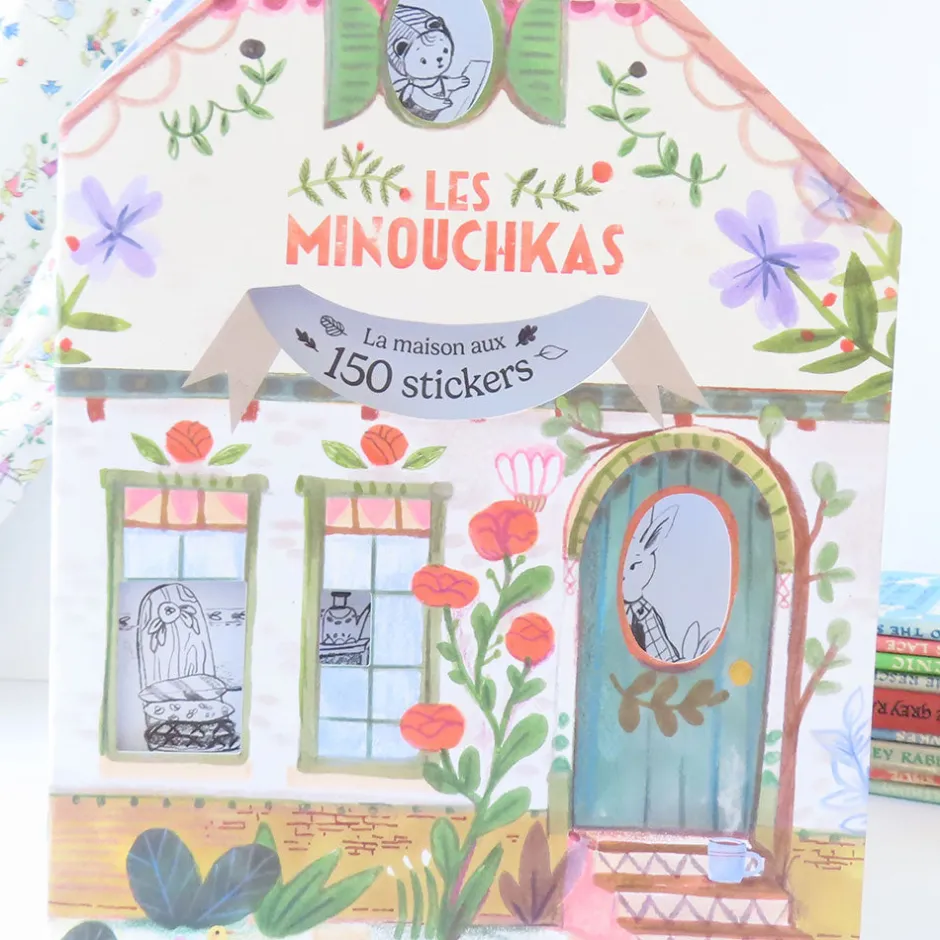 Cottontails Baby Craft & Stickers*Moulin Roty Minouchkas Colouring & Sticker Book