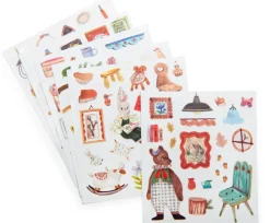 Cottontails Baby Craft & Stickers*Moulin Roty Minouchkas Colouring & Sticker Book