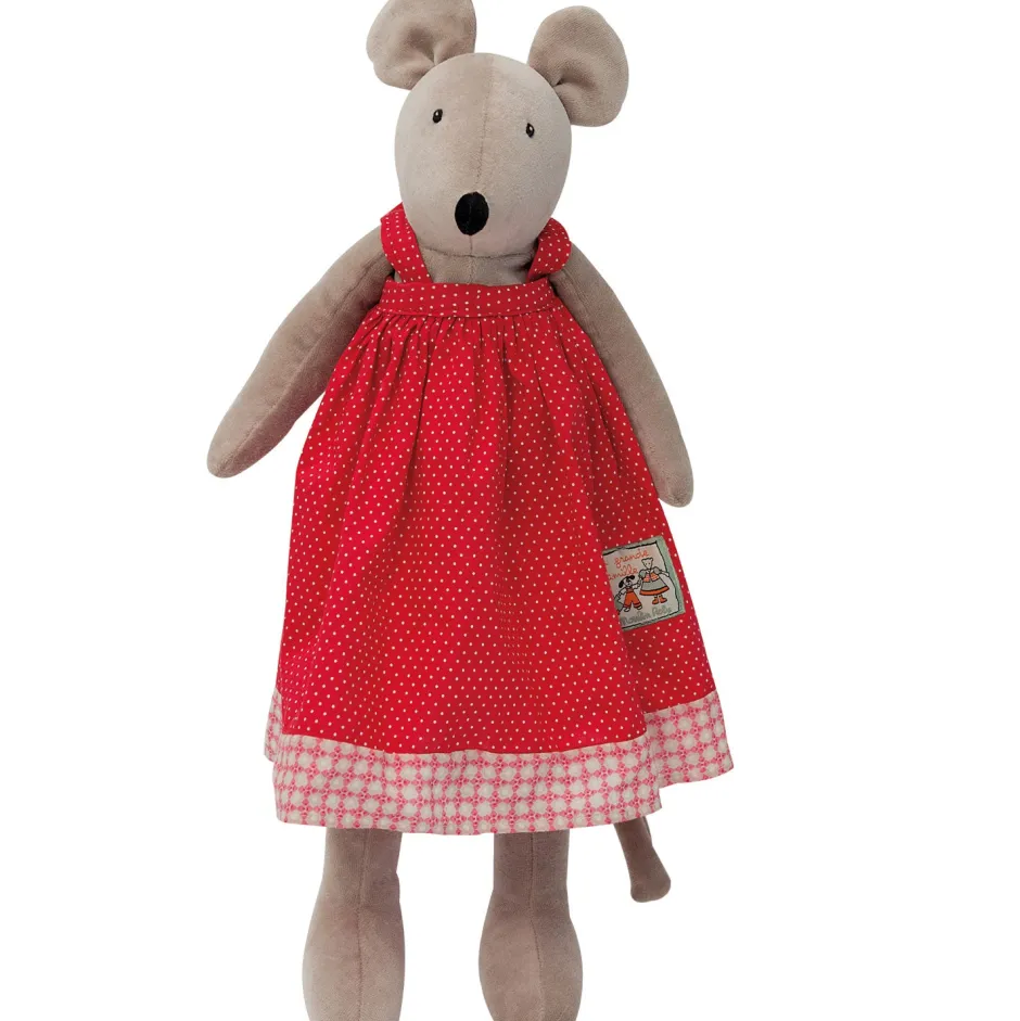 Cottontails Baby Baby Soft Toys|Soft Toys*Moulin Roty Nini Mouse 47cm