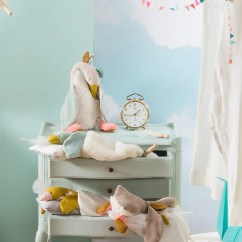 Cottontails Baby Baby Soft Toys|Soft Toys*Moulin Roty Plumette the little blue goose