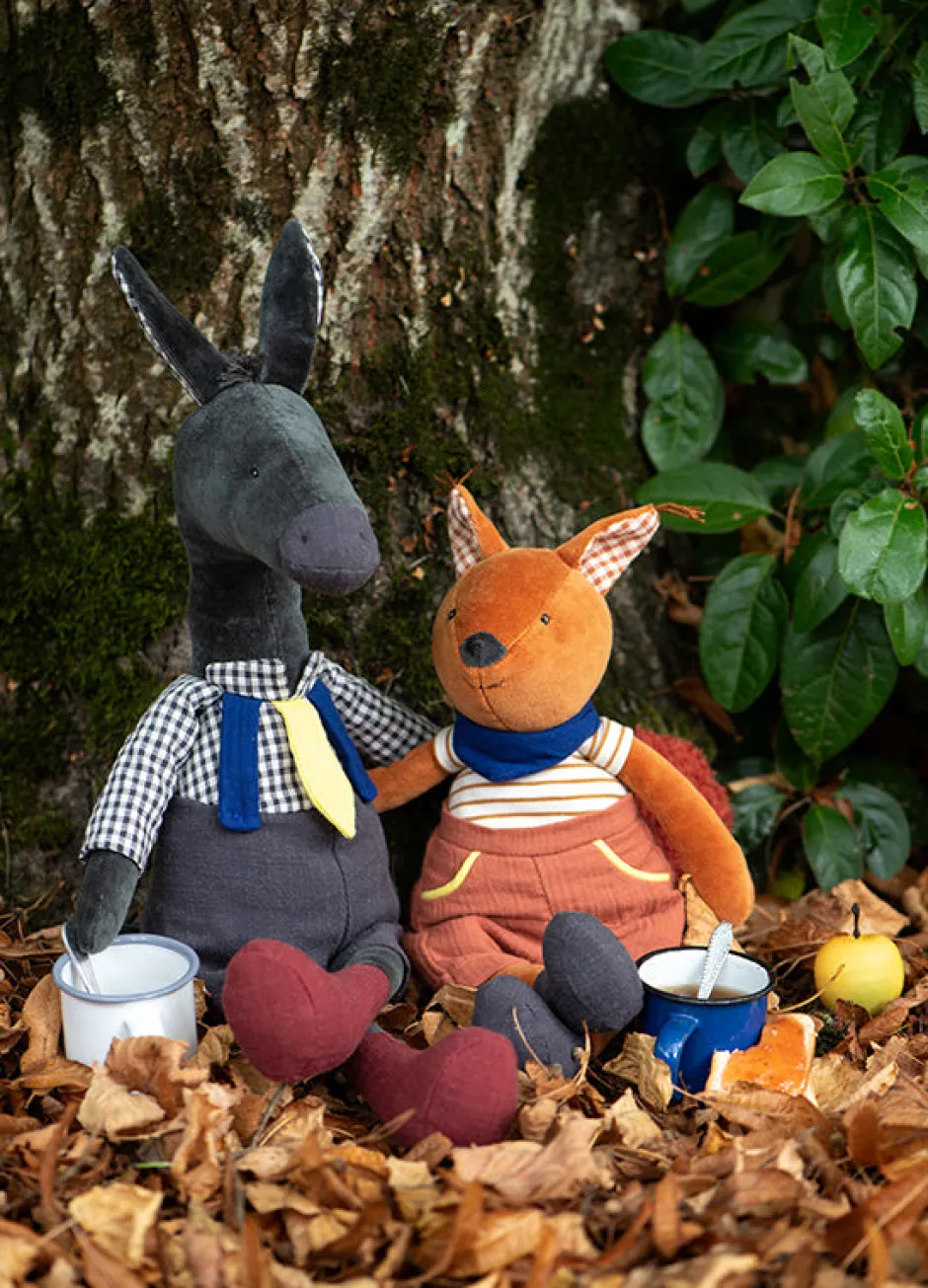 Cottontails Baby Baby Soft Toys|Soft Toys*Moulin Roty Pomme des Bois - Anatole the donkey