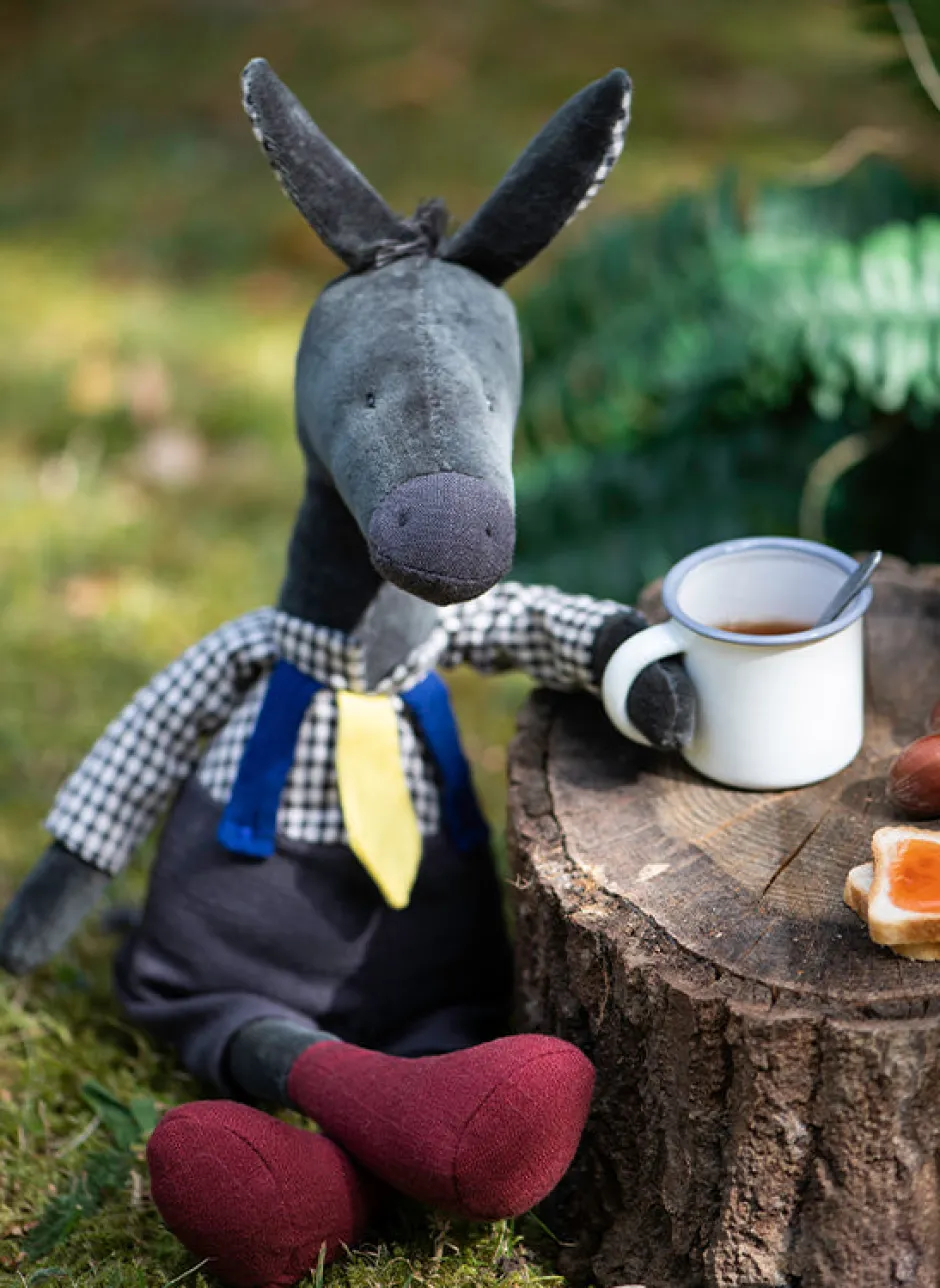 Cottontails Baby Baby Soft Toys|Soft Toys*Moulin Roty Pomme des Bois - Anatole the donkey