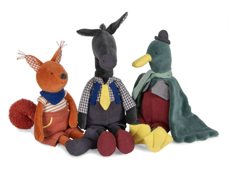 Cottontails Baby Baby Soft Toys|Soft Toys*Moulin Roty Pomme des Bois - Simonet the Duck