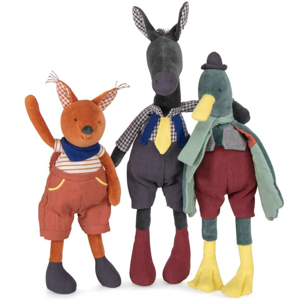 Cottontails Baby Baby Soft Toys|Soft Toys*Moulin Roty Pomme des Bois - Simonet the Duck