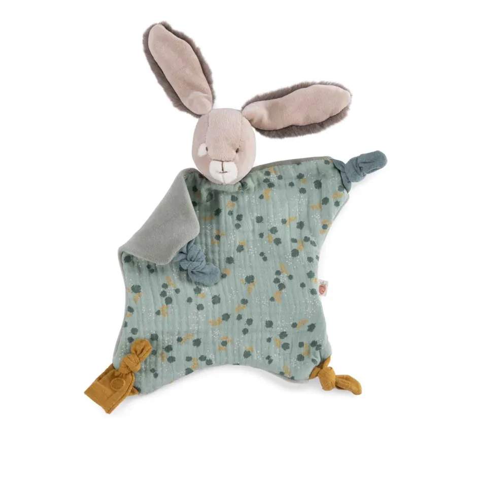 Cottontails Baby Bunnies For Babies|Comforters & Rattles*Moulin Roty Sage Bunny Comforter