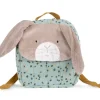 Cottontails Baby Soft Toy Bunnies*Moulin Roty Sage Bunny Rucksack