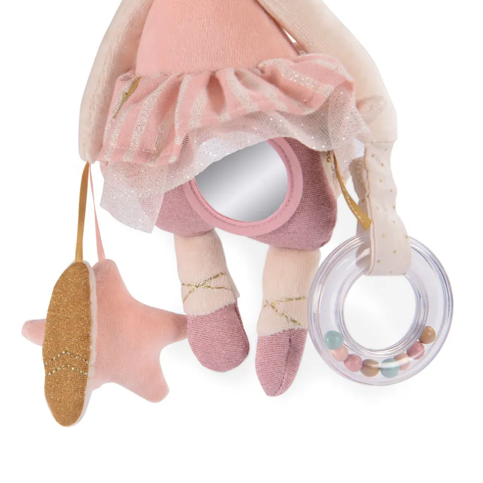 Cottontails Baby Musical & Activity|Musical & Activity*Moulin Roty Soft Pink Activity Mouse