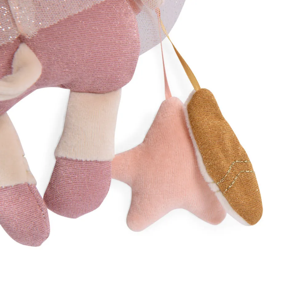 Cottontails Baby Musical & Activity|Musical & Activity*Moulin Roty Soft Pink Activity Mouse