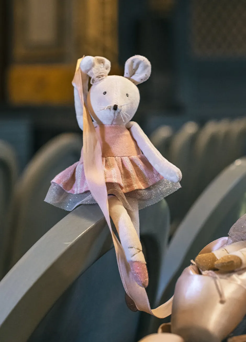 Cottontails Baby Baby Soft Toys|Soft Toys*Moulin Roty Soft Pink Velvet Mouse