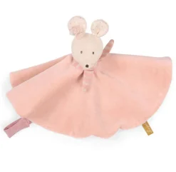 Cottontails Baby Comforters & Rattles*Moulin Roty sumptuous comforter - rose mouse