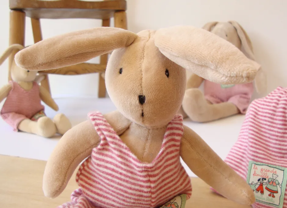 Cottontails Baby Soft Toy Bunnies|Bunnies For Babies*Moulin Roty Sylvain Rabbit 23cm