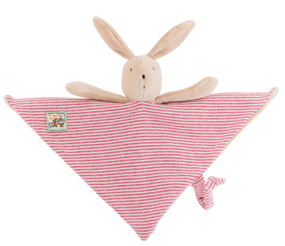 Cottontails Baby Bunnies For Babies|Comforters & Rattles*Moulin Roty Sylvain Rabbit baby comforter