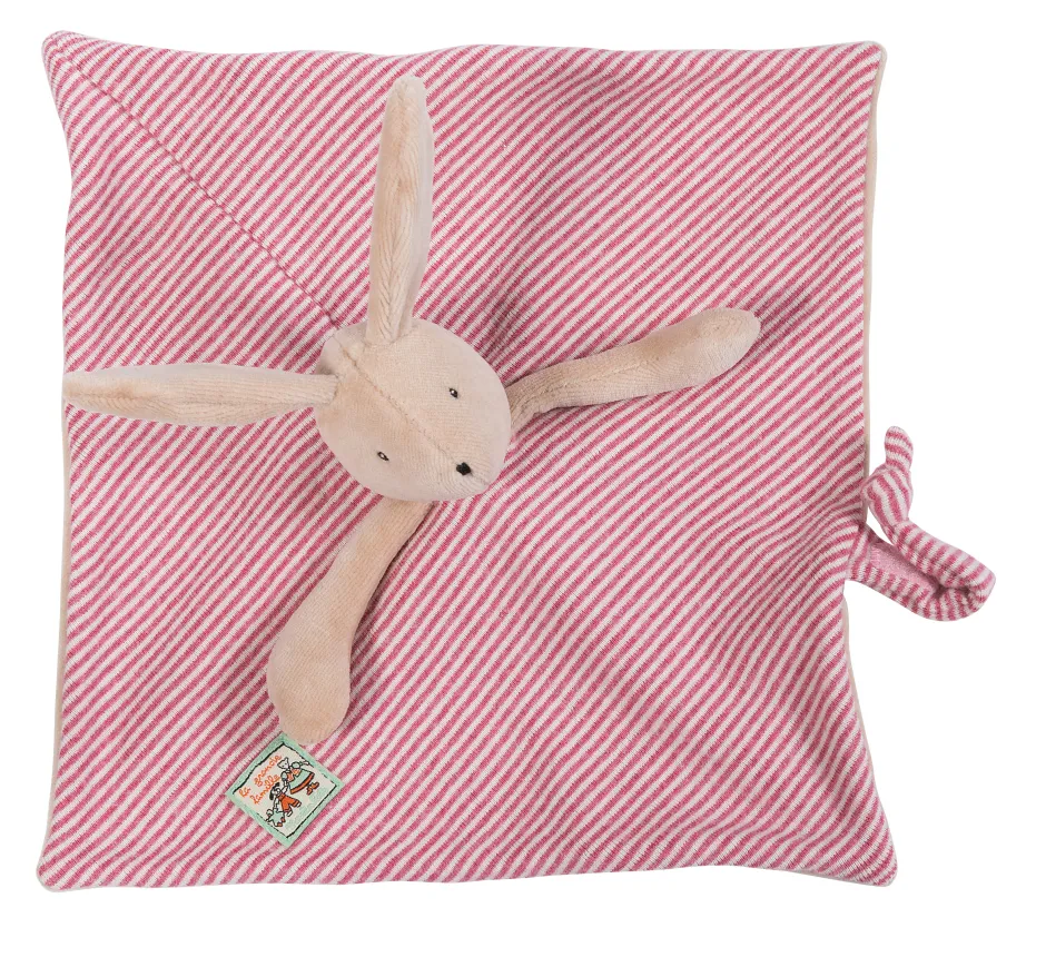 Cottontails Baby Bunnies For Babies|Comforters & Rattles*Moulin Roty Sylvain Rabbit baby comforter