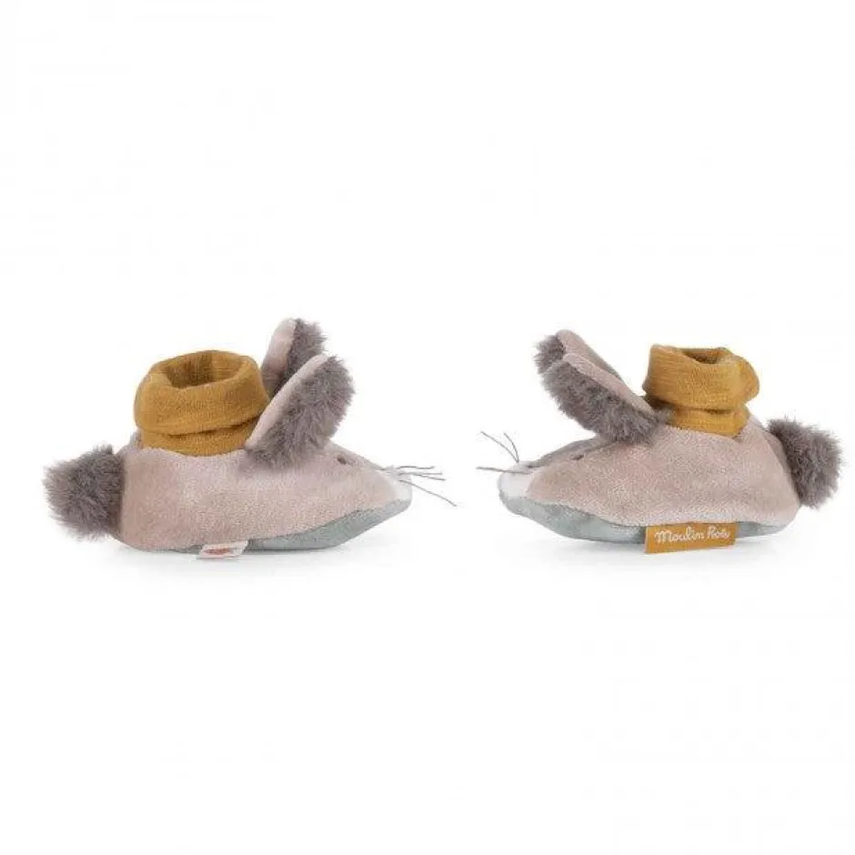 Cottontails Baby Bunnies For Babies|Clothing & Nursery*Moulin Roty Three Little Rabbits - baby slippers