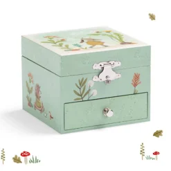 Cottontails Baby Wooden Bunnies|Wooden Toys*Moulin Roty Three Rabbits Musical Jewellery Box