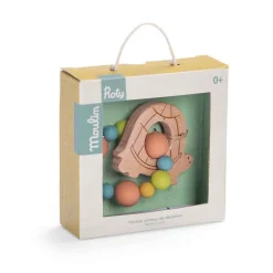 Cottontails Baby Comforters & Rattles*Moulin Roty Tortoise Teether Ring