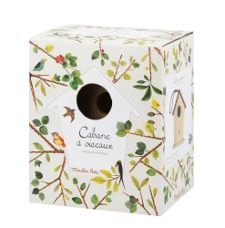 Cottontails Baby Garden & Nature*Moulin Roty wooden bird house