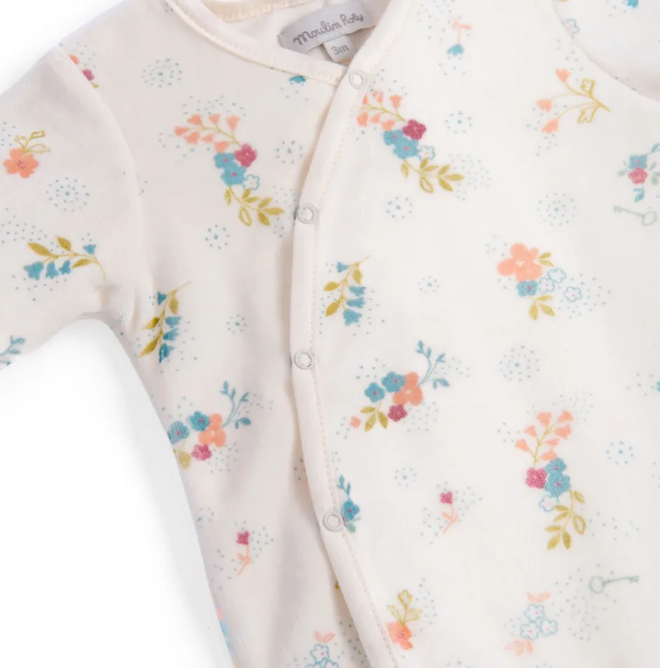 Cottontails Baby Handpicked Gift Sets|Clothing & Nursery*New Baby Gift Set - pretty sleep suit & mouse rattle