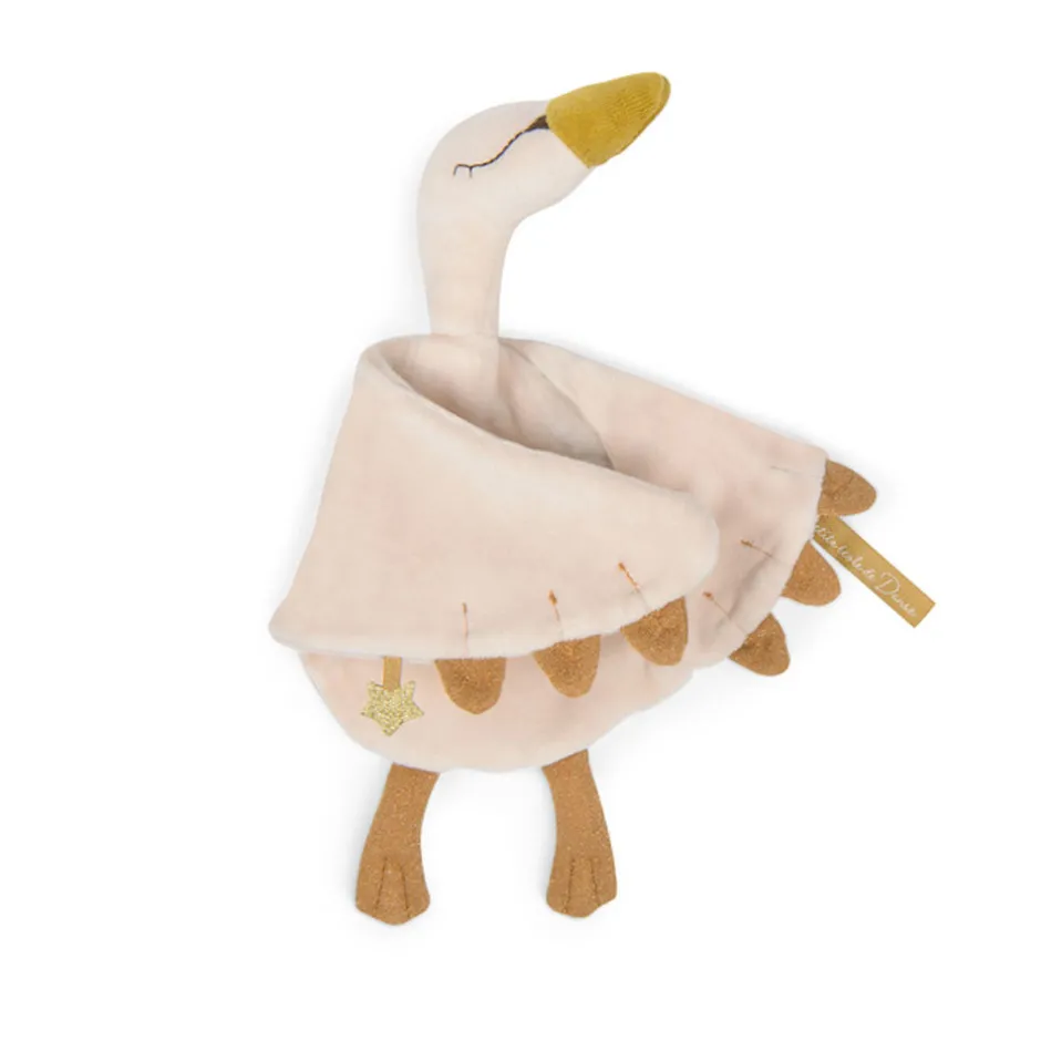 Cottontails Baby Handpicked Gift Sets|Comforters & Rattles*New Baby Gift Set - swans