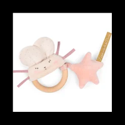 Cottontails Baby Handpicked Gift Sets|Comforters & Rattles*New Baby Gift Set - two pink mice