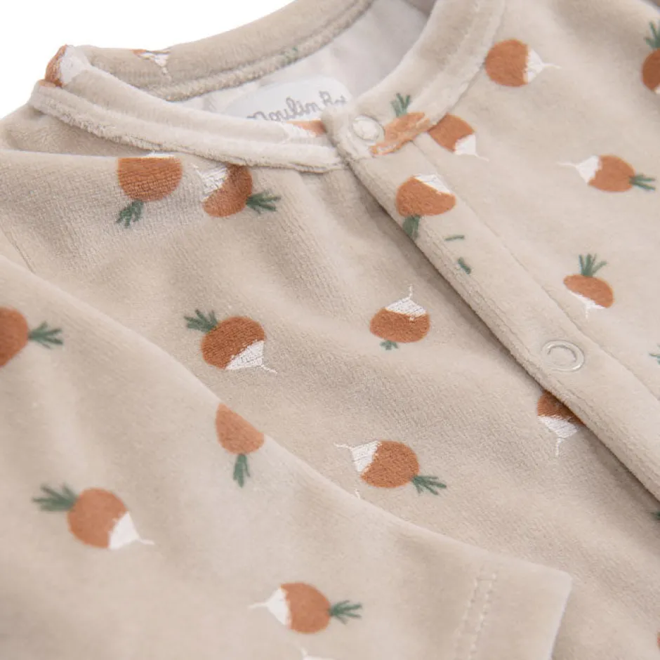 Cottontails Baby Bunnies For Babies|Handpicked Gift Sets*New Baby Gift-wrapped Set - sleep suit, rabbit & radish