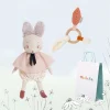 Cottontails Baby Bunnies For Babies|Comforters & Rattles*New Baby Gift-wrapped Set - bunny ears