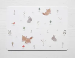 Cottontails Baby Cards|Bunny Cards & Stationery*Postcard & Envelope - Fox & Bunny Woodland