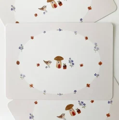 Cottontails Baby Cards*Postcard & Envelope - Toadstool Cottage